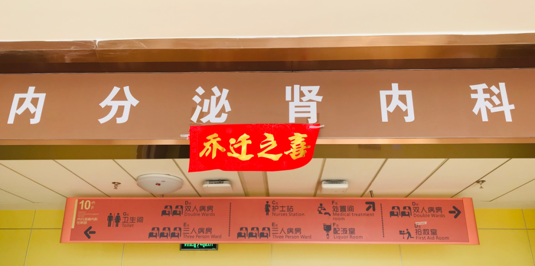 內(nèi)分泌腎內(nèi)科搬遷至醫(yī)院新大樓十層，全新的環(huán)境不一樣的就醫(yī)體驗(yàn)！