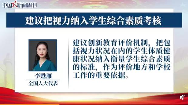 聚焦兩會(huì)：近視防控刻不容緩！??！