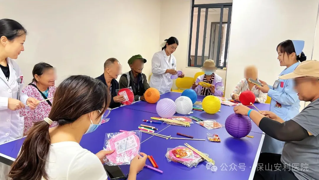 保山安利醫(yī)院腫瘤科“巧手繪燈籠，溫情迎佳節(jié)”主體活動(dòng)圓滿開展
