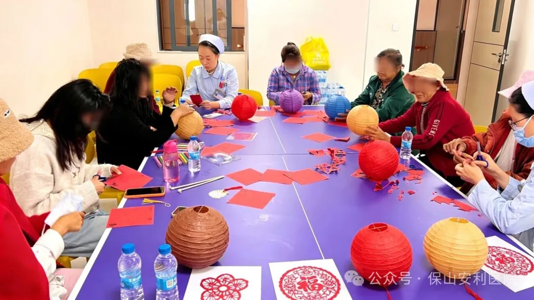 “剪春花·鬧元宵”病房里的別樣溫暖